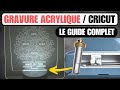 Comment graver de l’acrylique avec la Cricut Maker 4 | Lampe LED personnalisée