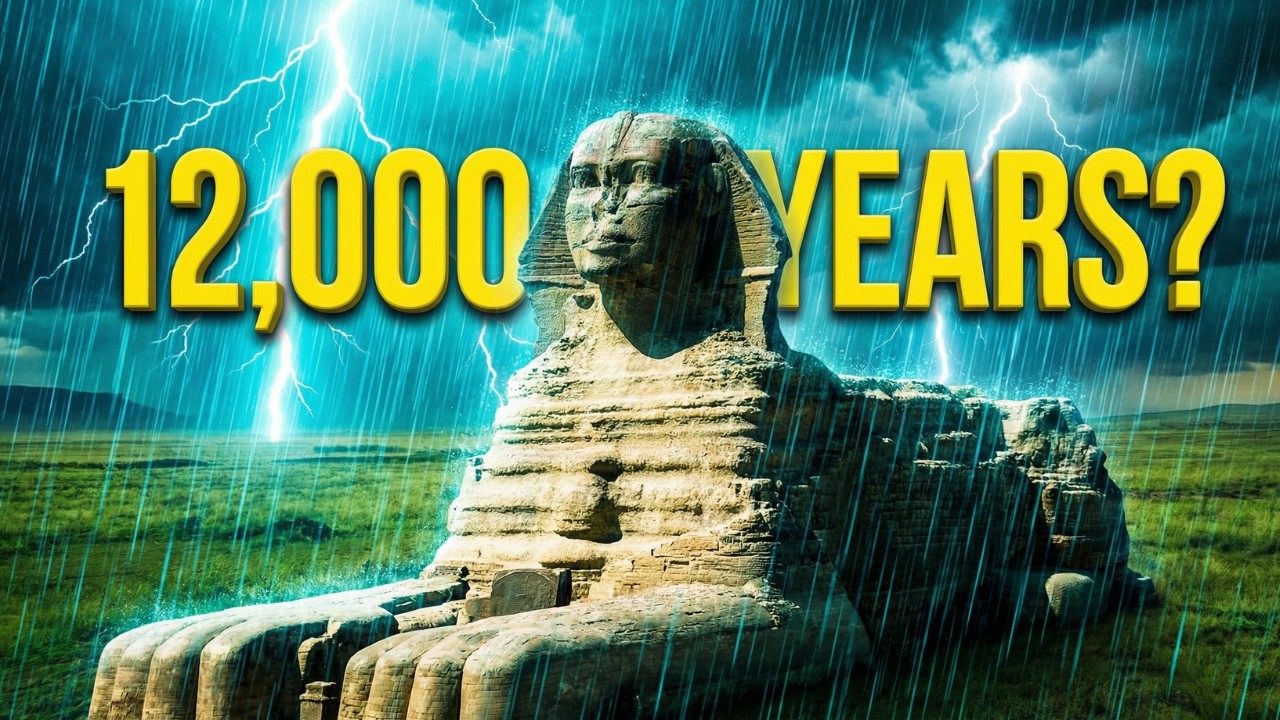 Сфинкс намного старше, чем они утверждают | Доказательства, которые они не хотят, чтобы вы видели