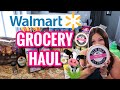 WALMART GROCERY HAUL | GROCERY PICKUP HAUL WITH PRICES | FAMILY OF 5