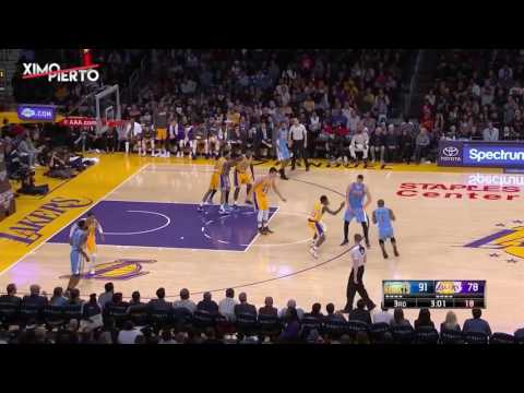 Denver Nuggets Vs LA Lakers Full Game Highlights January 17 2017 2016 17 NBA Season