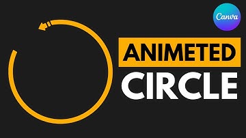 Circle Outline Animation Tutorial in Canva