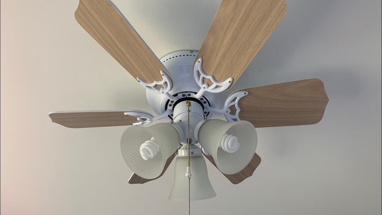 Litex Vortex Hugger Ceiling Fan With Light Kit Youtube