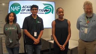 Newsday with NAF Academy of Innovation Verizon Summer Interns!