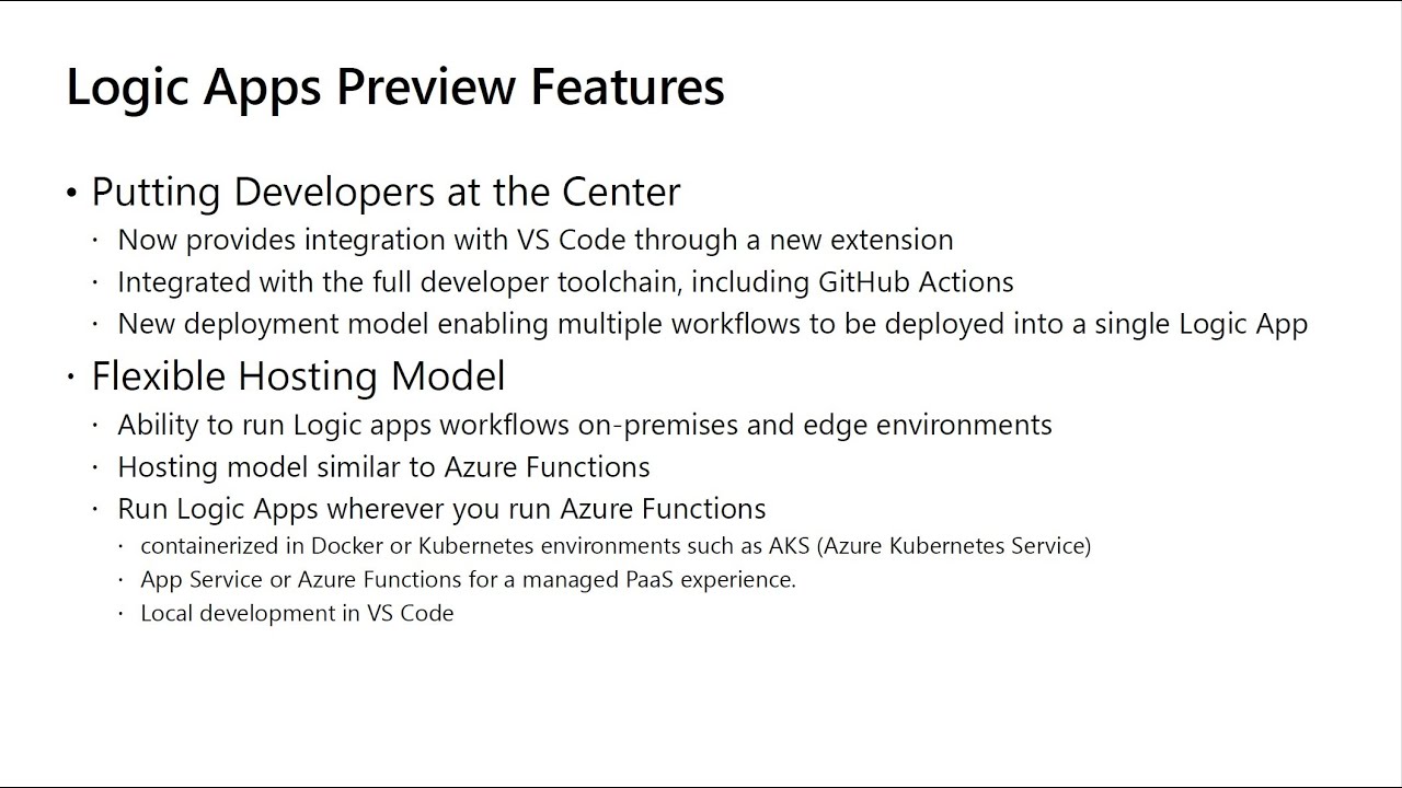 Extending Azure Logic Apps Using Azure Functions Azure Functions And