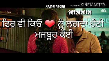 Rabb Maneya Song Status Danish J Singh