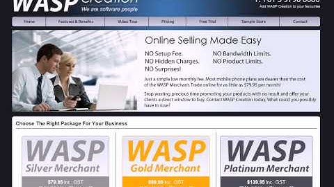 WASP CREATION VIDEO TOUR (PRICING)