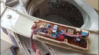 Mesin cuci LG Turbo Drum bunyi Tit tut tit tut