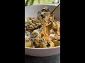 Spinach &amp; Mushroom Stuffed Pasta Shells with a Pumpkin Cream sauce