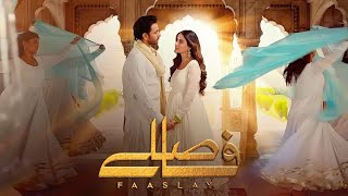 Faaslay Ost Faaslay Drama Ost Full Song New Drama Ost 2025 Ali Ansari New Drama Stani