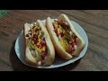 Receta de Hot Dog-Perros Calientes-lasdeliciasdelupita