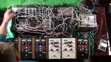System 55 and six Moogerfooger