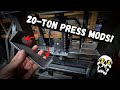 Harbor Freight Press Mods! | Pneumatic Jack & Swag DIY Press Brake Kit