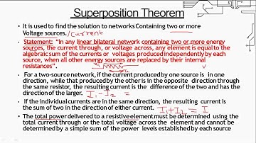 Lecture 2 Network Theorems ECI and ECN