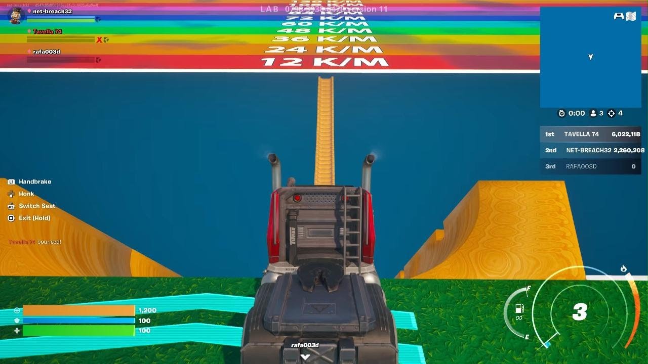 Ultimate ramp jump Fortnite