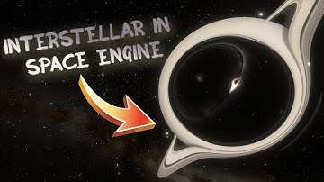Wormhole Gargantua from Interstellar in Space Engine