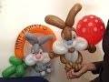 【造型氣球。動物】復活節兔子  ／Balloon Animal: Easter Bunny (Easter Rabbit)