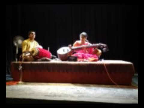 Padavarna in raga "Shivaranjani" on Veena played by vid.Smt.Jyothi Chetan