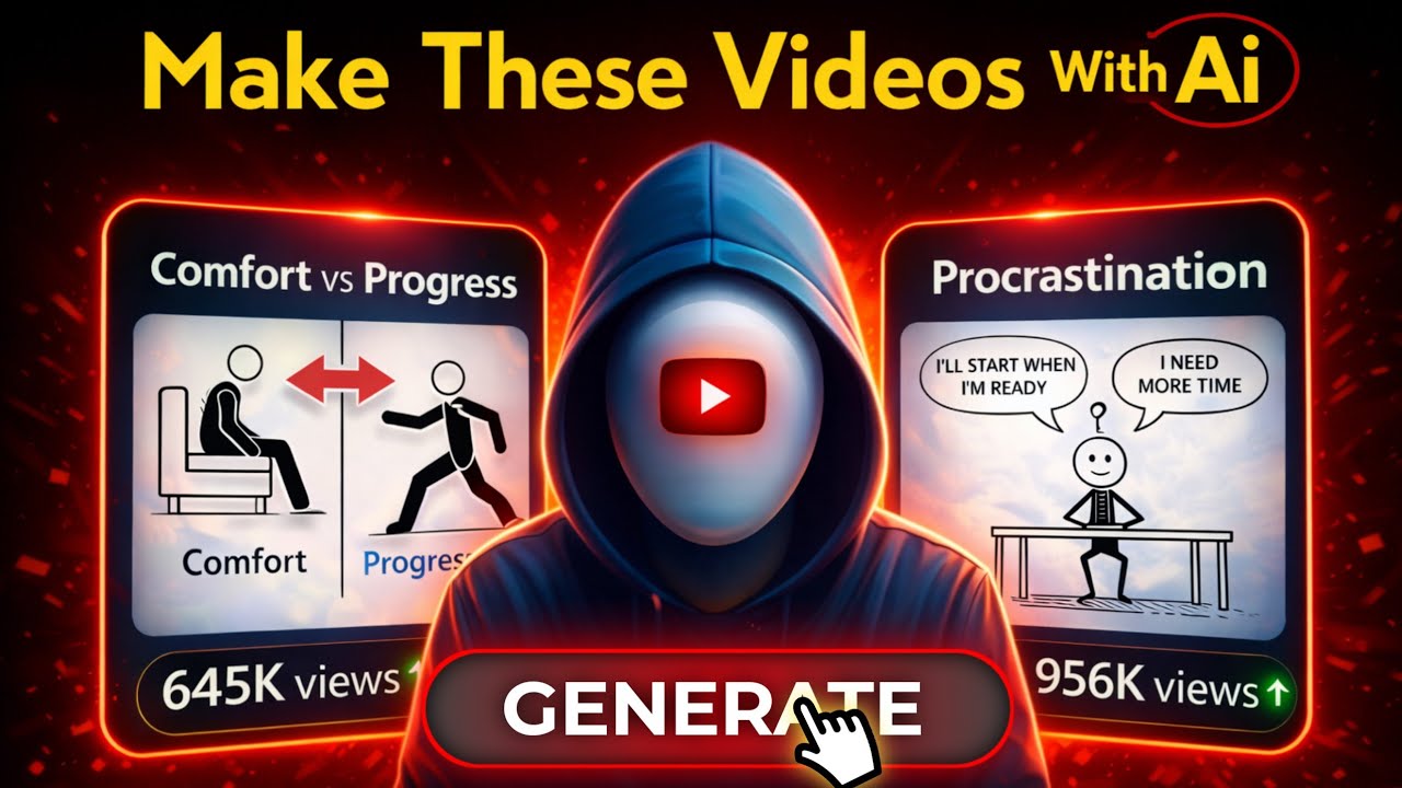 How to Create Full-Length AI Motivation Videos (Step-by-Step Guide)