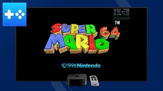 Provenance Emu (N64) - Super Mario 64 | Apple TV 4K (3rd gen) Performance