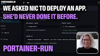 We asked Nic to deploy an app. She'd never done it before.