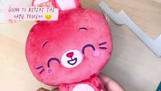 Personalized Soft Toy With The Cricut EasyPress Mini Iron. @PlannerNadia