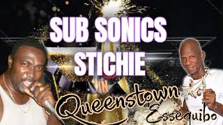 Sub Sonics and stichie one man band in Queenstown,Essequibo