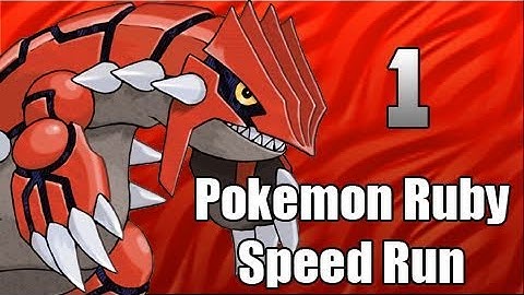 Pokémon Ruby "Speed Run" - Episode 1