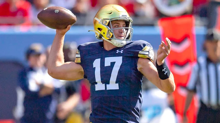 Jack Coan Notre Dame Highlights