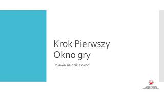 Programowanie gry w Pythonie - zapis z warsztatu dla szkół