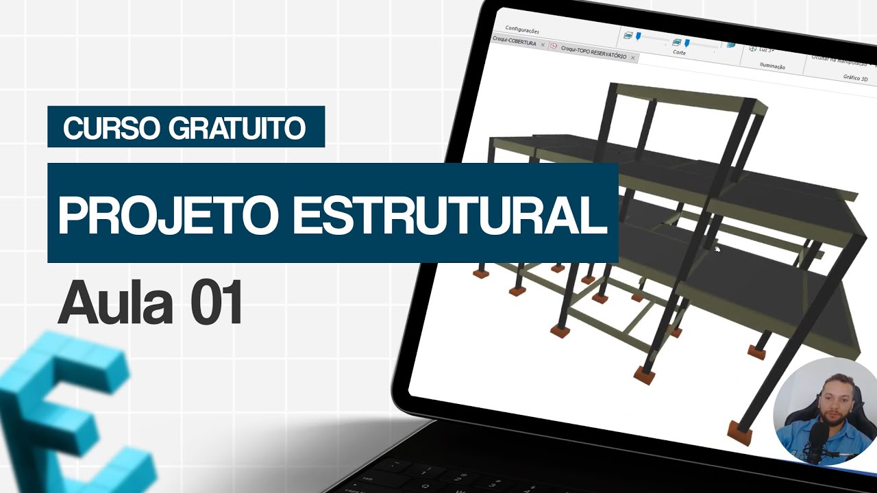 Aula 01 - Como Iniciar Projeto no Eberick - CURSO EBERICK