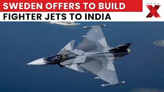 Sweden Offers To Build Gripen Fighter Jets In India With Full Technology Transfer | NewsX Sweden Offers Next Generation Gripen Fighter Jet To India