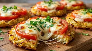 Transform potatoes into irresistible pizzas! 🥔