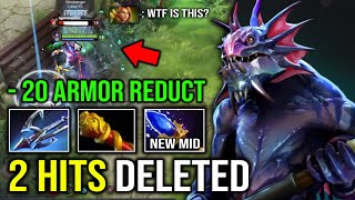 7.35 IMBA MID SLARDAR 2 Hit Delete 100% Perma Bash 20 Armor Reduct Brutal Hit Like a Truck Dota 2