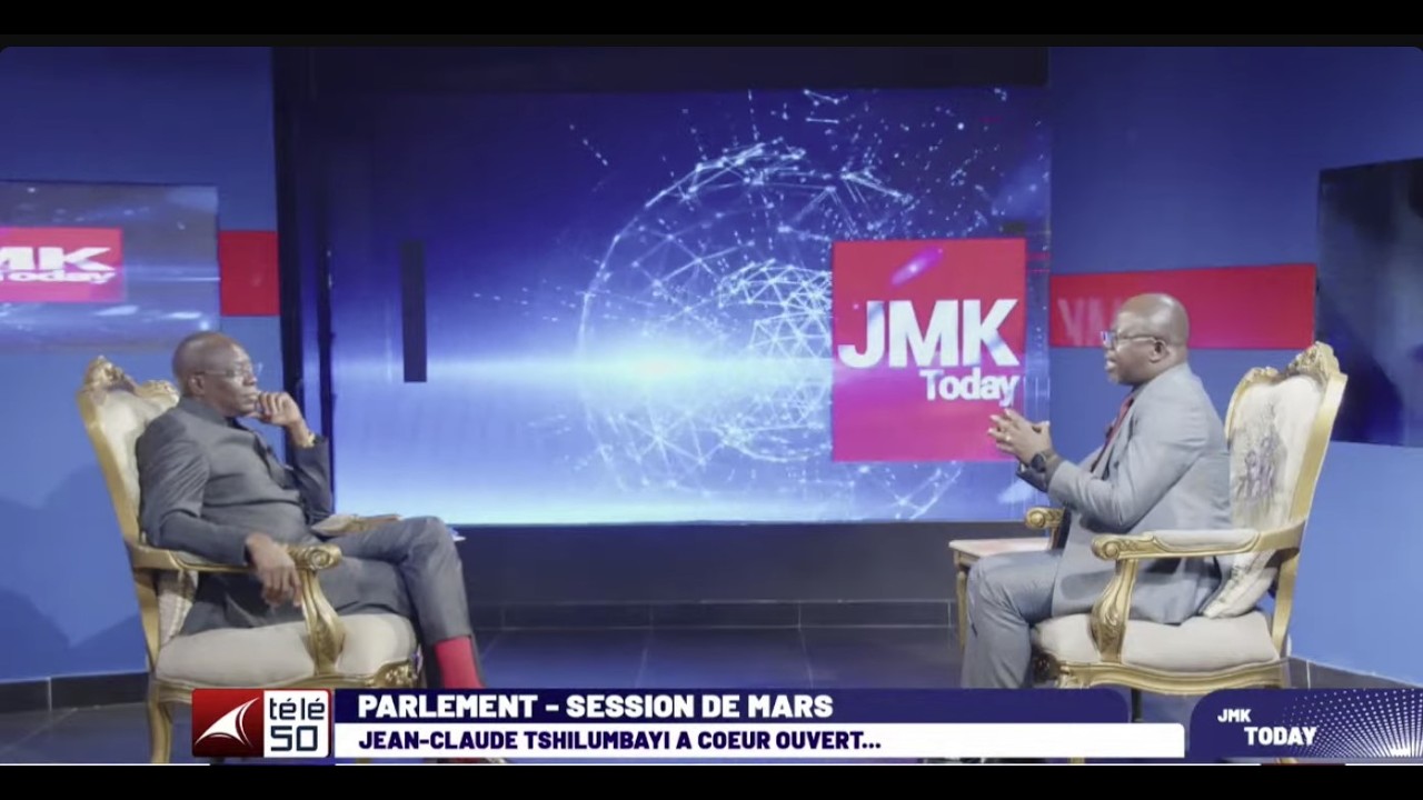 PARLEMENT - SESSION DE MARS : JEAN-CLAUDE TSHILUMBAYI A COEUR OUVERT...