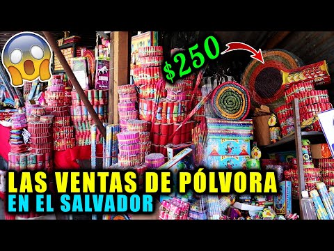 Los cuetes para recibir la NAVIDAD en El Salvador | Esto cuestan