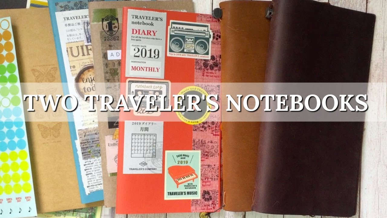 Traveler's Notebook | Two Standard Size TNs