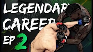 #2 The BONECRUSHER - This is harder than I thought! - UFC 4 Legendary Career Mode
