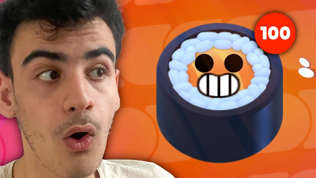 100 Tane Suşi Rulosu Açtım! (Brawl Stars Sneak Peek)