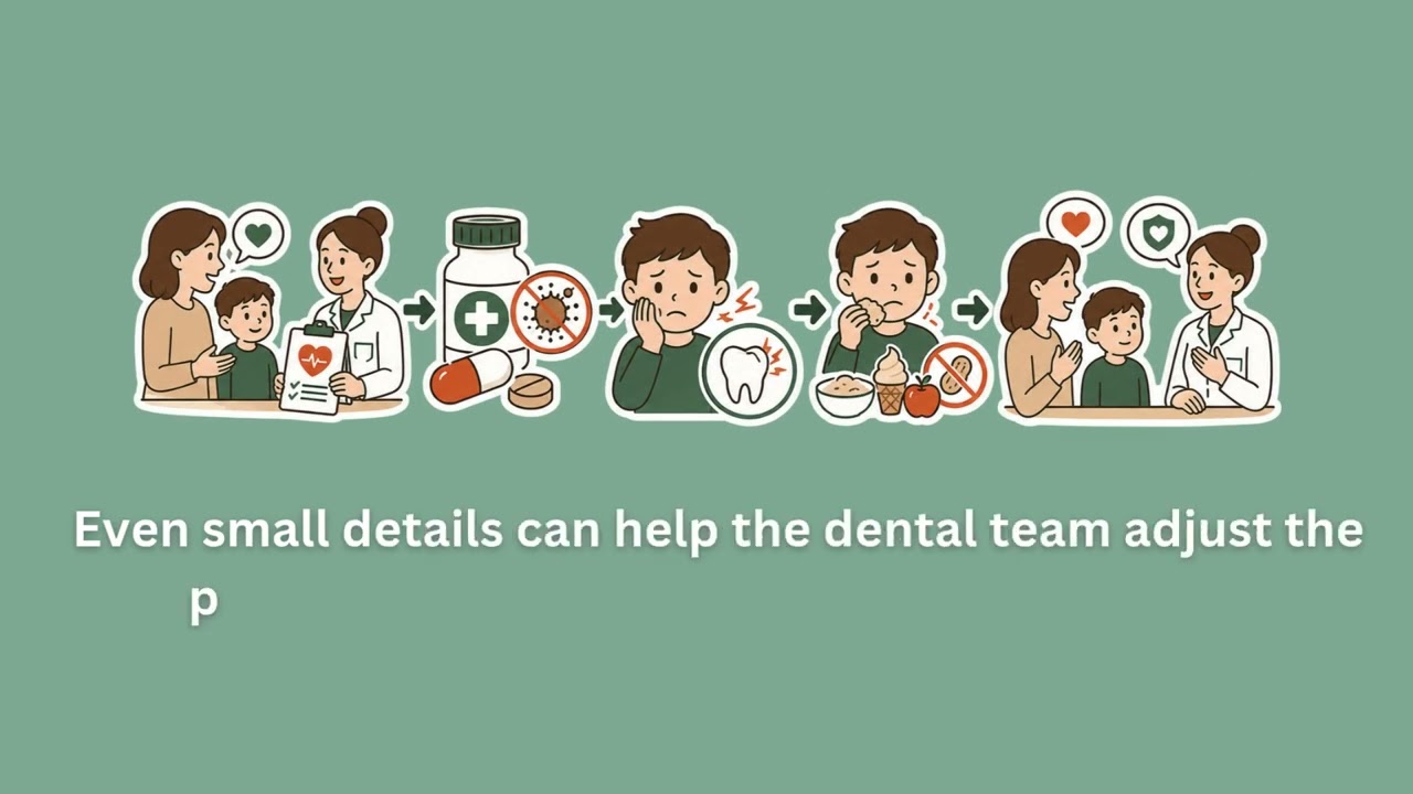 ⁣What Parents Should Tell a Kids Dentist Before a Visit