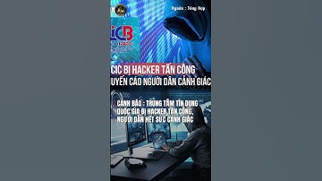 CẢNH BÁO : TRUNG TÂM TÍN DỤNG QUỐC GIA BỊ HACKER TẤN CÔNG, NGƯỜI DÂN HẾT SỨC CẢNH GIÁC #shorts