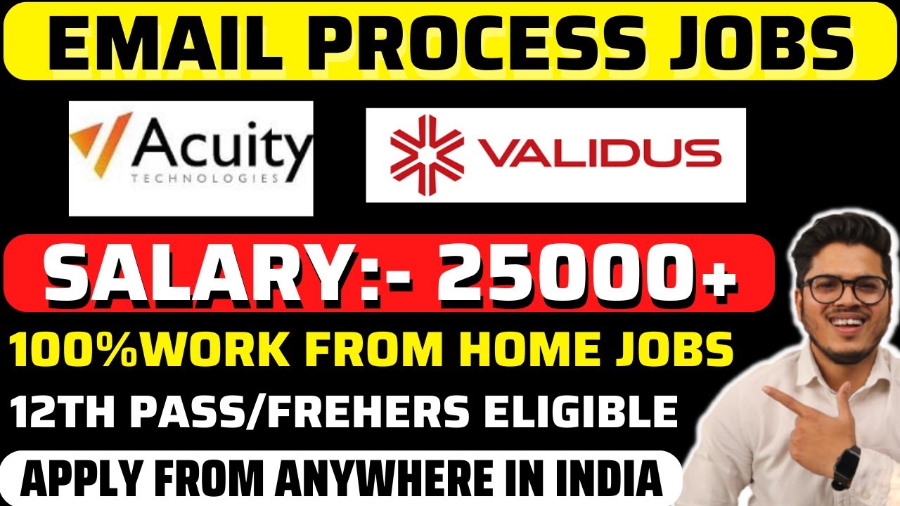 Work from home Email Process jobs | Operation jobs from home | Email ...