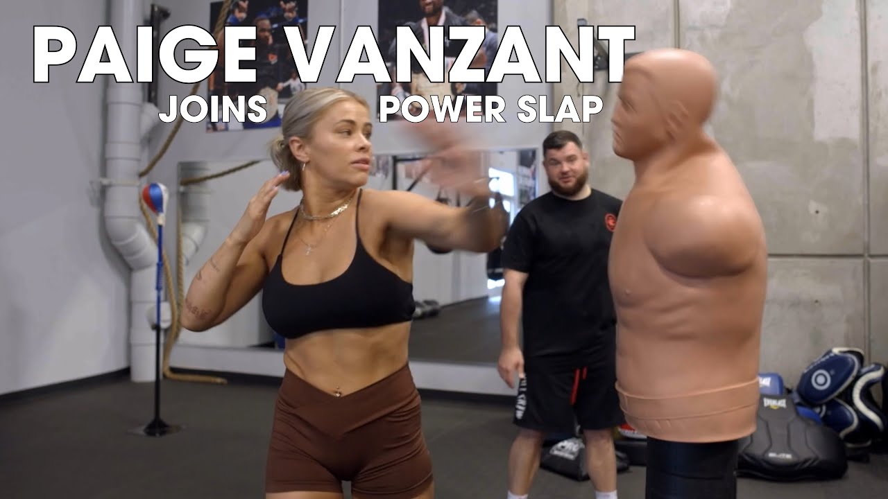 Paige VanZant Joins Power Slap | Power Slap 8 - YouTube