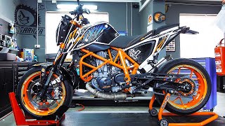 ПРЕОБРАЖЕНИЕ KTM DUKE 690 R | RokON vlog #89