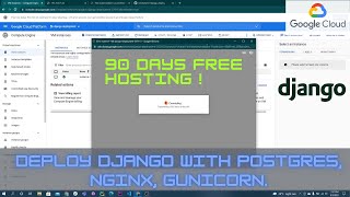 How to Deploy Django on Google Cloud with Postgres, Nginx, and Gunicorn on Linux | Virtual Machine