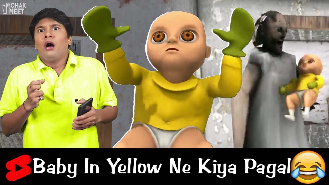 Download Granny VS Baby In Yellow - Granny Ko Maar Dala 😂 HORROR GAME GRANNY 2 : COMEDY #YtShorts #Shorts
