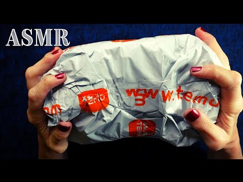 ASMR | Temu Haul Package Unboxing in a Whisper! What Did I get?