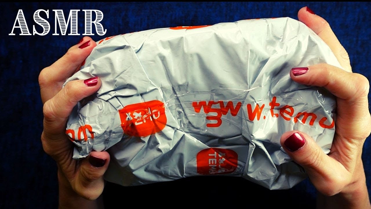 ASMR | Temu Haul Package Unboxing in a Whisper! What Did I get?