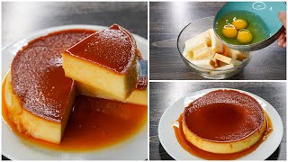 Caramel Pudding With Bread & Egg | Bread Pudding | Caramel Pudding Recipe Without Oven | T'stove