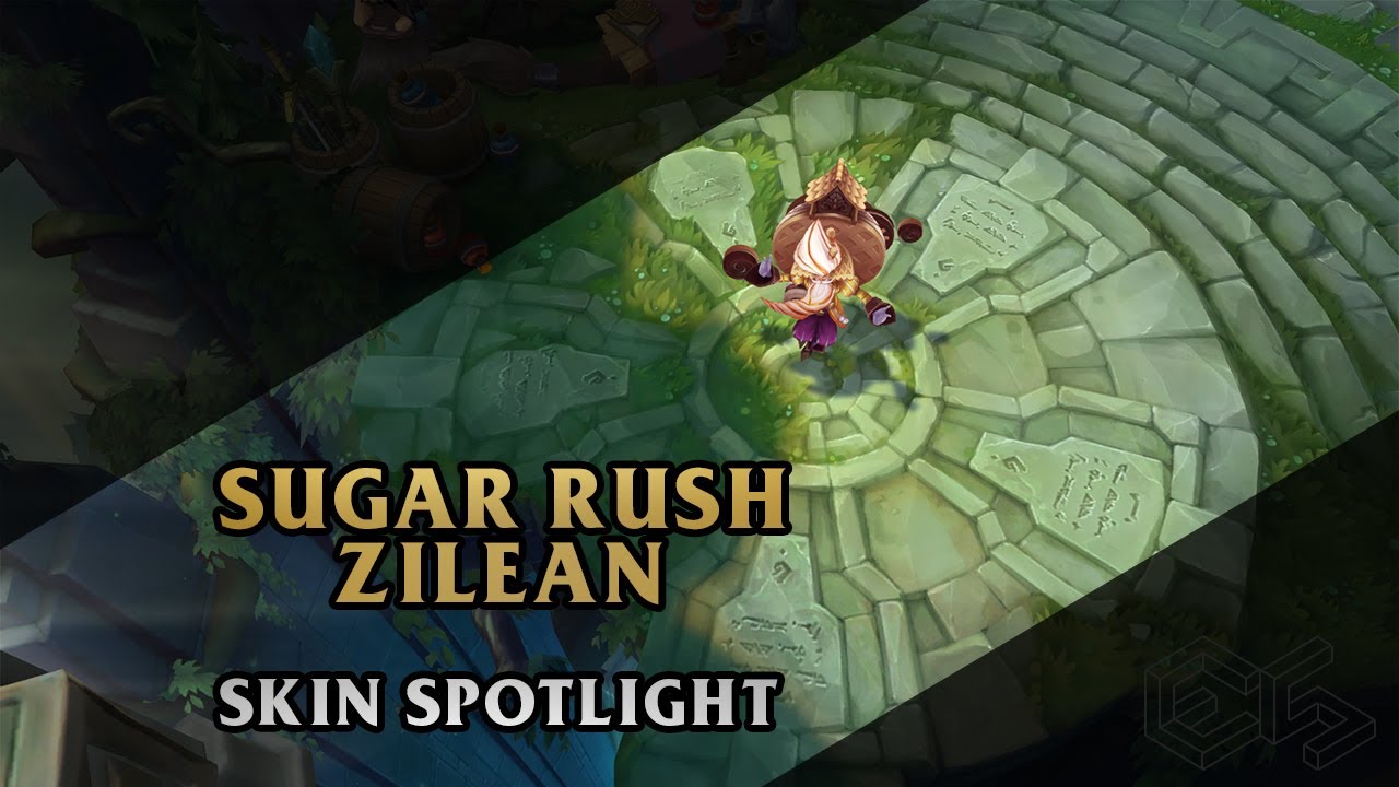 Sugar Rush Zilean League of Legends Skin Spotlight YouTube