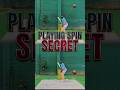PLAYING SPIN SECRET 👍💯⬇️⬇️⬇️#ytshorts #cricket #cricketshorts #usacricket USA #sportsshorts #cricket